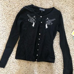 Sourpuss Johnny Cash Cardigan